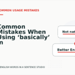 Common Mistakes When Using ‘basically’ in a Sentence